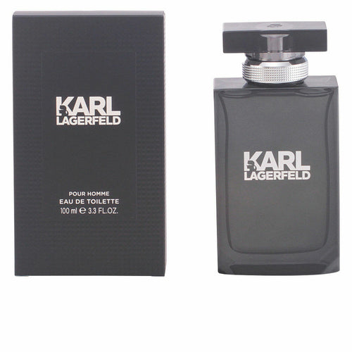 Karl Lagerfeld Pour Homme – Eau de Toilette Homme 100 ml | Parfum Boisé, Aromatique & Élégant