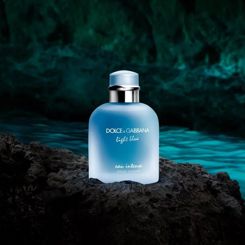 Dolce & Gabbana Light Blue Homme Intense – Eau de Parfum Homme 50 ml | Parfum Frais, Boisé & Intense